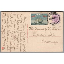 Julemrke 1922 p Postkort