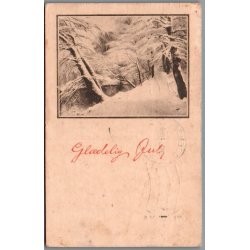 Julemrke 1922 p Postkort