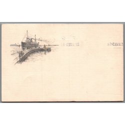 Julemrke 1922 p Postkort