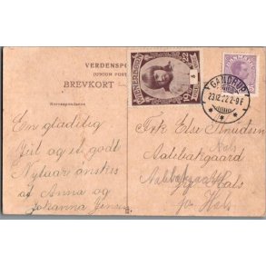 Julemrke Wienerbrn 1922 p Postkort