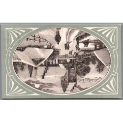 Julemrke 1921 p Postkort