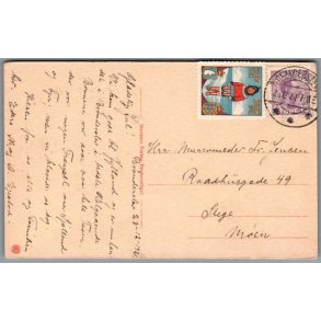 Julemrke 1921 p Postkort
