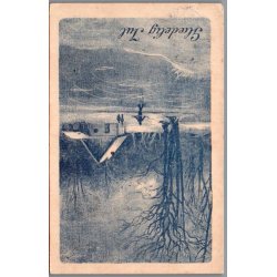 Julemrke 1921 p Postkort