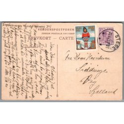 Julemrke 1921 p Postkort