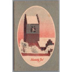 Julemrke 1921 p Postkort