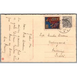 Julem�rke 1920 p� Postkort