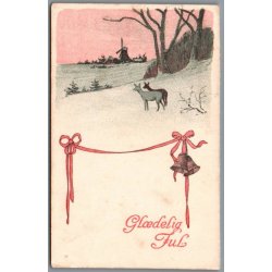 Julemrke 1920 p Postkort