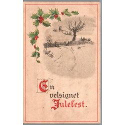 Julemrke 1920 p Postkort