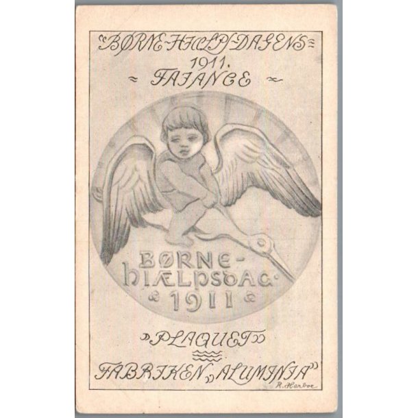 B�rnehj�lpsdagen 1911 - Postkort - Ubrugt