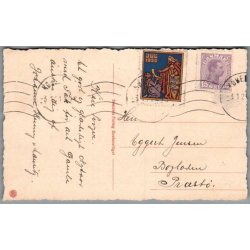 Julem�rke 1920 p� Postkort