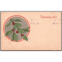 Julemrke 1920 p Postkort