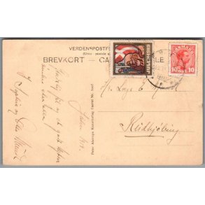 Julemrke 1919 p Postkort