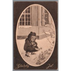 Julemrke 1919 p Postkort