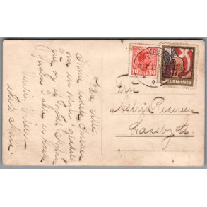 Julemrke 1919 p Postkort