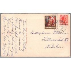 Julemrke 1919 p Postkort