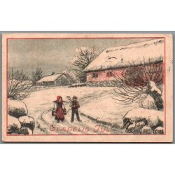 Julemrke 1919 p Postkort