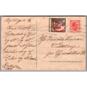 Julemrke 1919 p Postkort