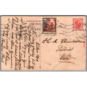 Julemrke 1919 p Postkort