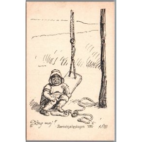 B�rnehj�lpsdagen 1911 - Postkort - Ubrugt