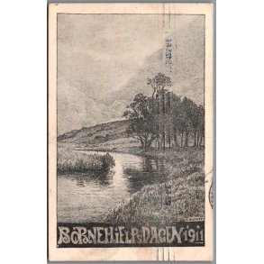 B�rnehj�lpsdagen 1911 - Postkort - Brugt