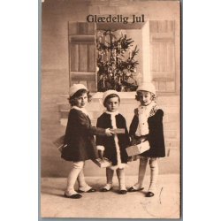 Julemrke 1918 p Postkort