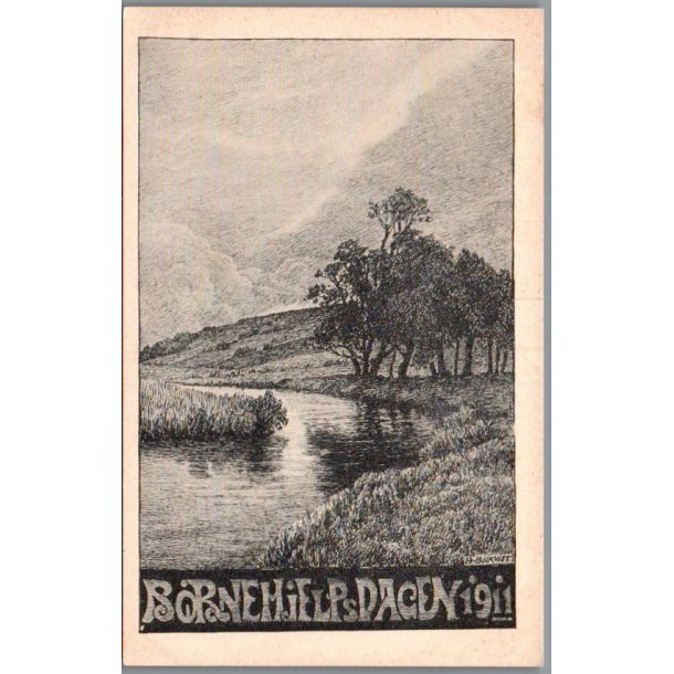 B�rnehj�lpsdagen 1911 - Postkort - Ubrugt