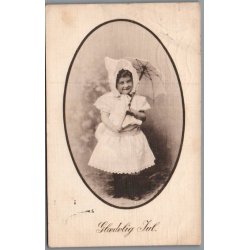 Julemrke 1918 p Postkort