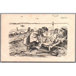 B�rnehj�lpsdagen 1911 - Postkort - Ubrugt