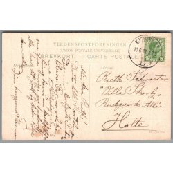B�rnehj�lpsdagen 1911 - Postkort - Brugt