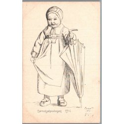 B�rnehj�lpsdagen 1911 - Postkort - Ubrugt
