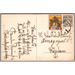 Julem�rke 1918 p� Postkort