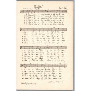 B�rnehj�lpsdagen 1911 - Postkort - Ubrugt