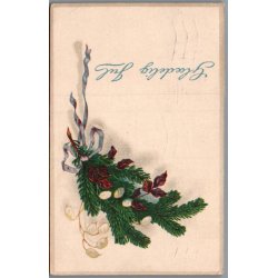 Julemrke 1918 p Postkort