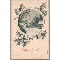 Julemrke 1918 p Postkort