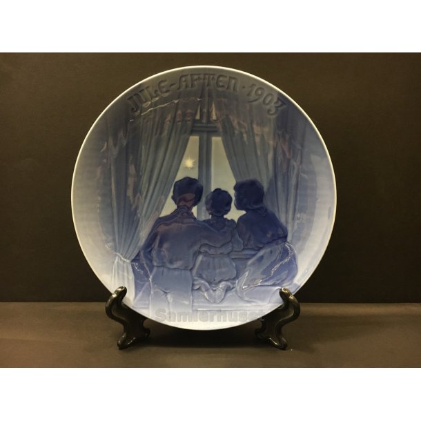 Bing &amp; Grndahl juleplatte 1903