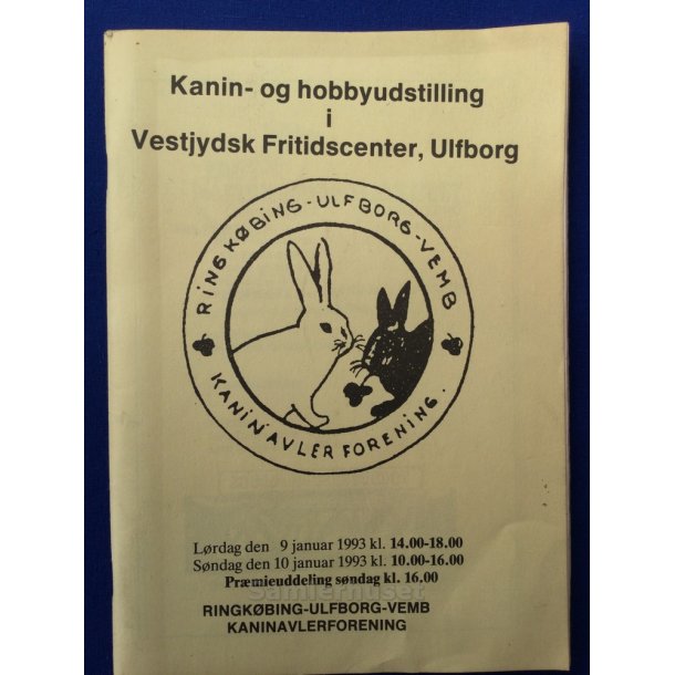 Kanin og Hobbyudstilling - Ulfborg 1993
