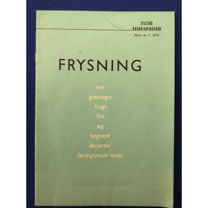 Frysning - 1959 - Statens Husholdningsr�d