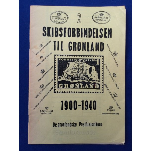 Skibsforbindelser til Gr�nland 1900 - 1940 