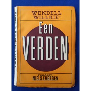 Een Verden - Wendell Willkie - solgt i 5.5oo,ooo Eksemplarer i Amerika !