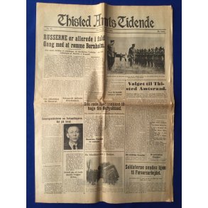 Avis - Thisted Amts Tidende - 18. Marts 1946 - Russerne rmmer Bornholm !