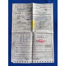 South African Airways - Toldpapirer 12 - 10 - 70