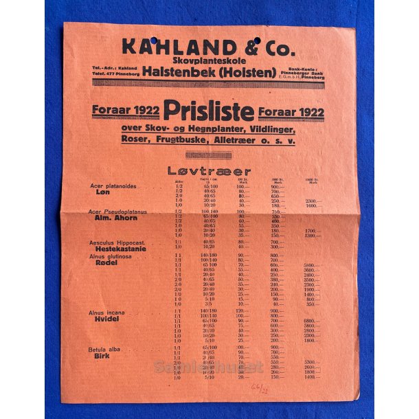 Kahland &amp; Co - Skovplanteskole - Halstenbek