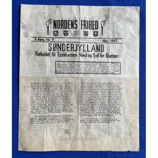 Nordens Frihed - Snderjylland Maj 1945