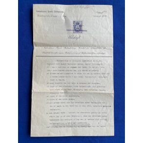 Udskrift k�benhavns Byrets Skifteret - Anmeldelse af d�dsfald - C.A. F. Jensen - 21 - 7 - 1925