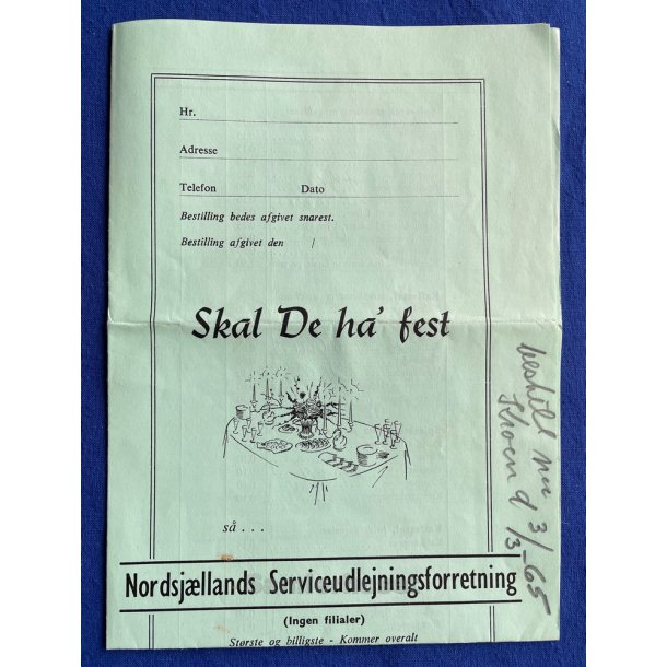 Nordsj�llands Serviceudlejningsforretning - Stenl�se