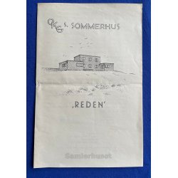 Odense Kvindelige Gymnastikforening - Sommerhus "Reden" - 1942