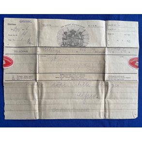 Statstelegrafvsnet - Telegram - Odense