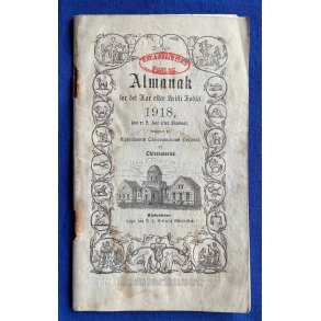 Almanak - 1918 - Godt Brugt !