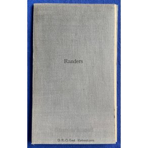 Randers Kort G.E.C. Gad - K�benhavn - 1895