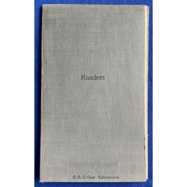 Randers Kort G.E.C. Gad - K�benhavn - 1895